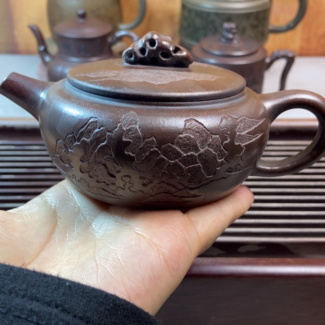 紫砂茶壶紫砂全手工定制