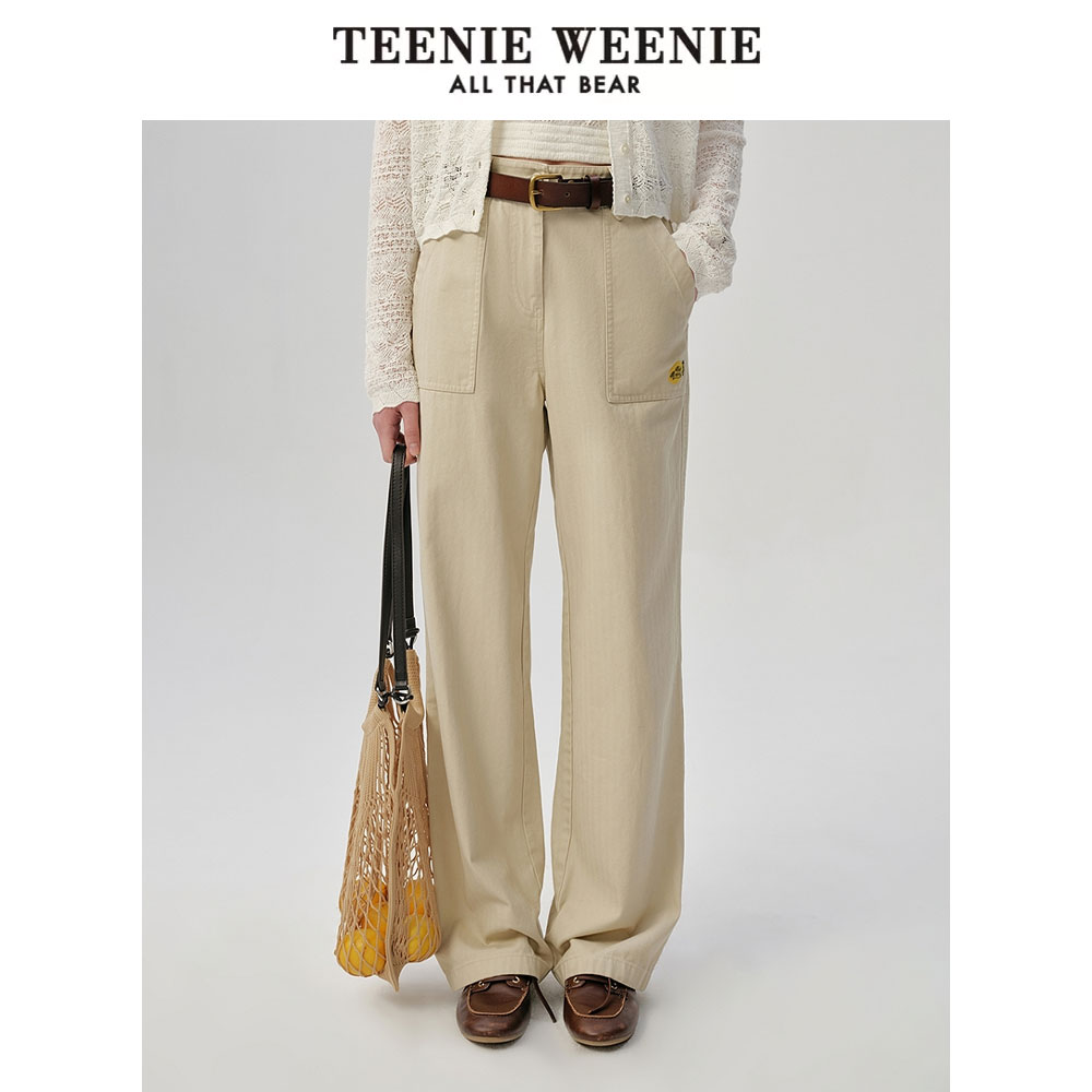 【达人专属】TeenieWeenie小熊休闲裤25潮酷时尚轻工装风长裤0069
