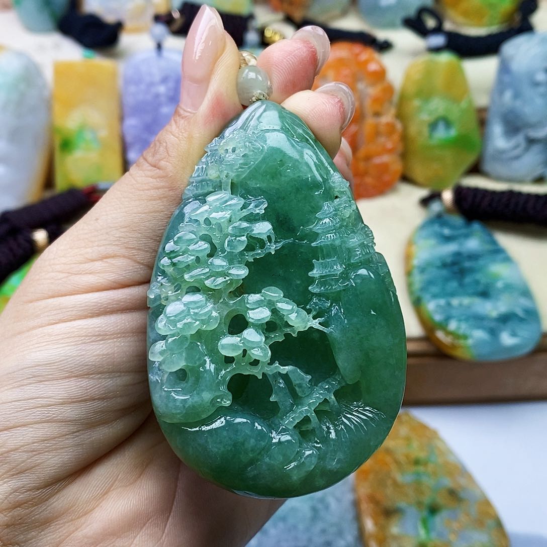 未镶嵌定制翡翠翡翠