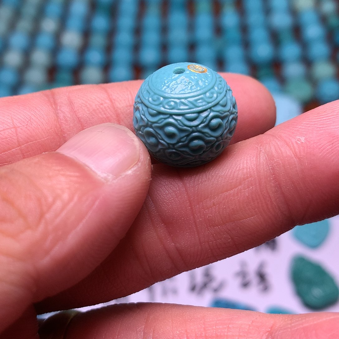 绿松石珠宝奇石未镶嵌