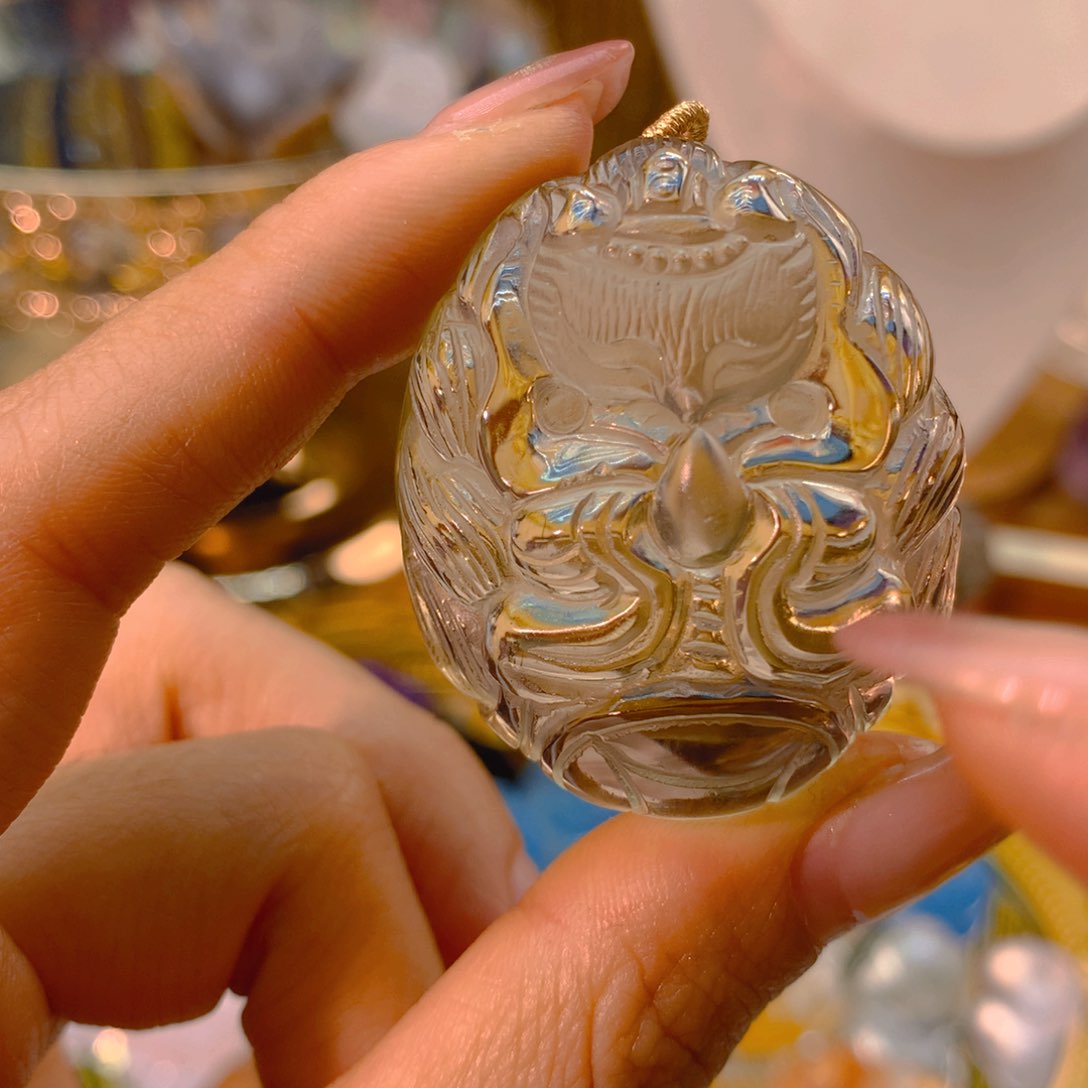 水晶吊坠(不含链)未镶嵌