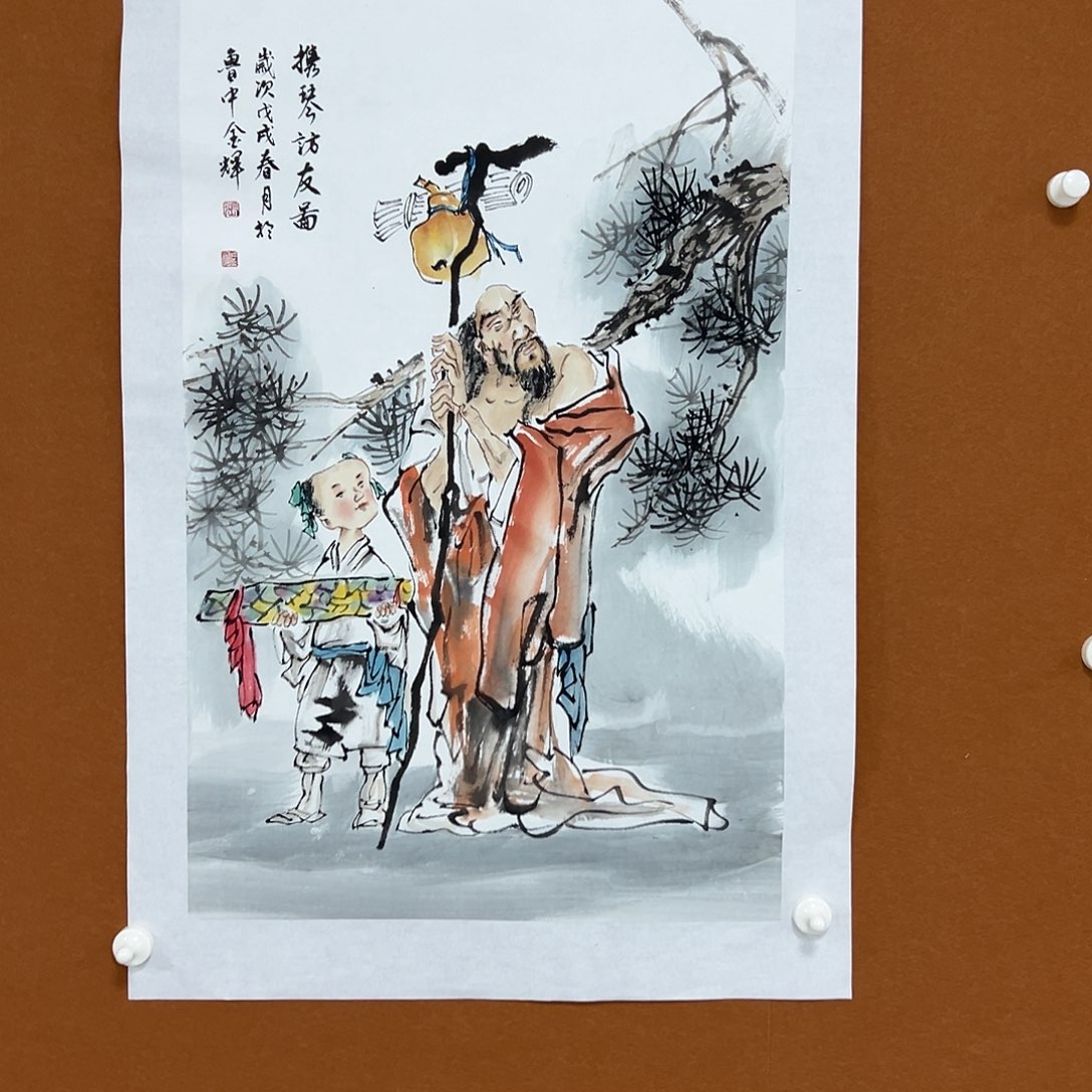 国画张金辉经典作品