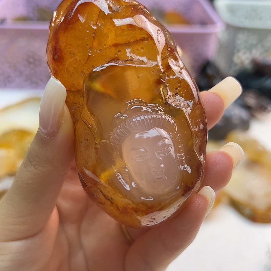 玛瑙/玉髓未镶嵌颈饰