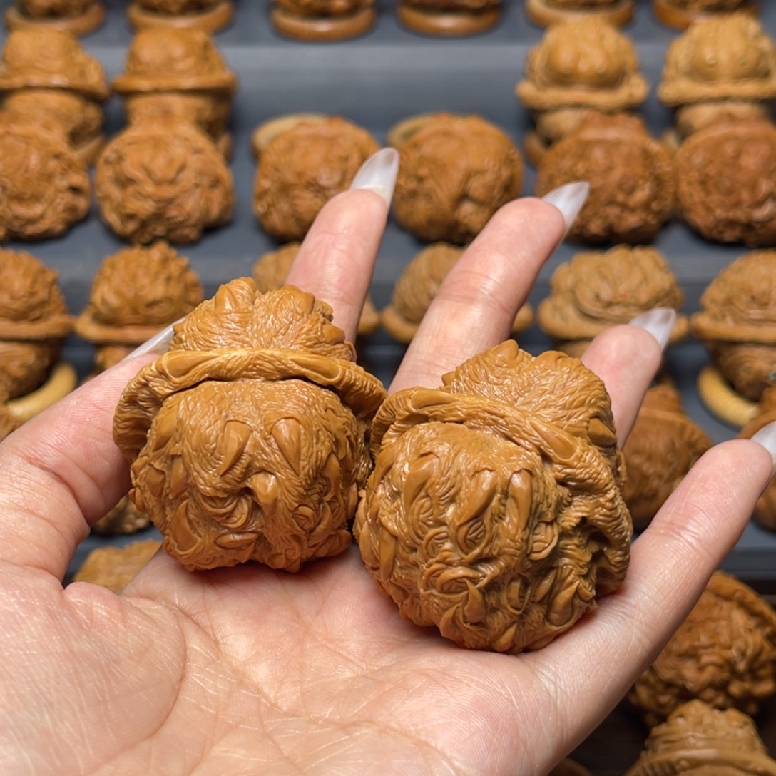 风***噬核桃手串/手链大尺寸的吞噬蛤蟆头福利