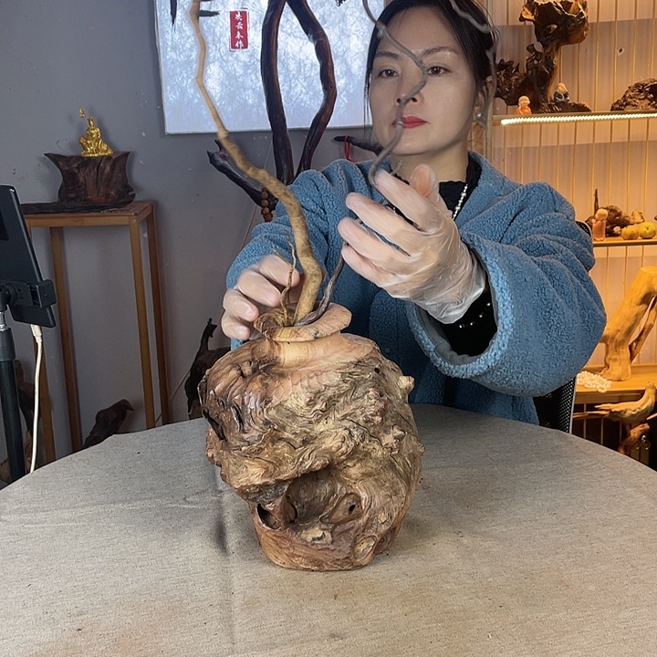 纯天然原木手工制作