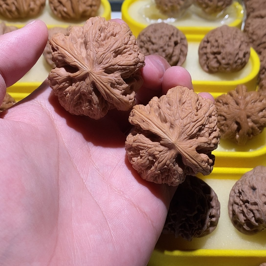 文玩核桃把件47粗筋