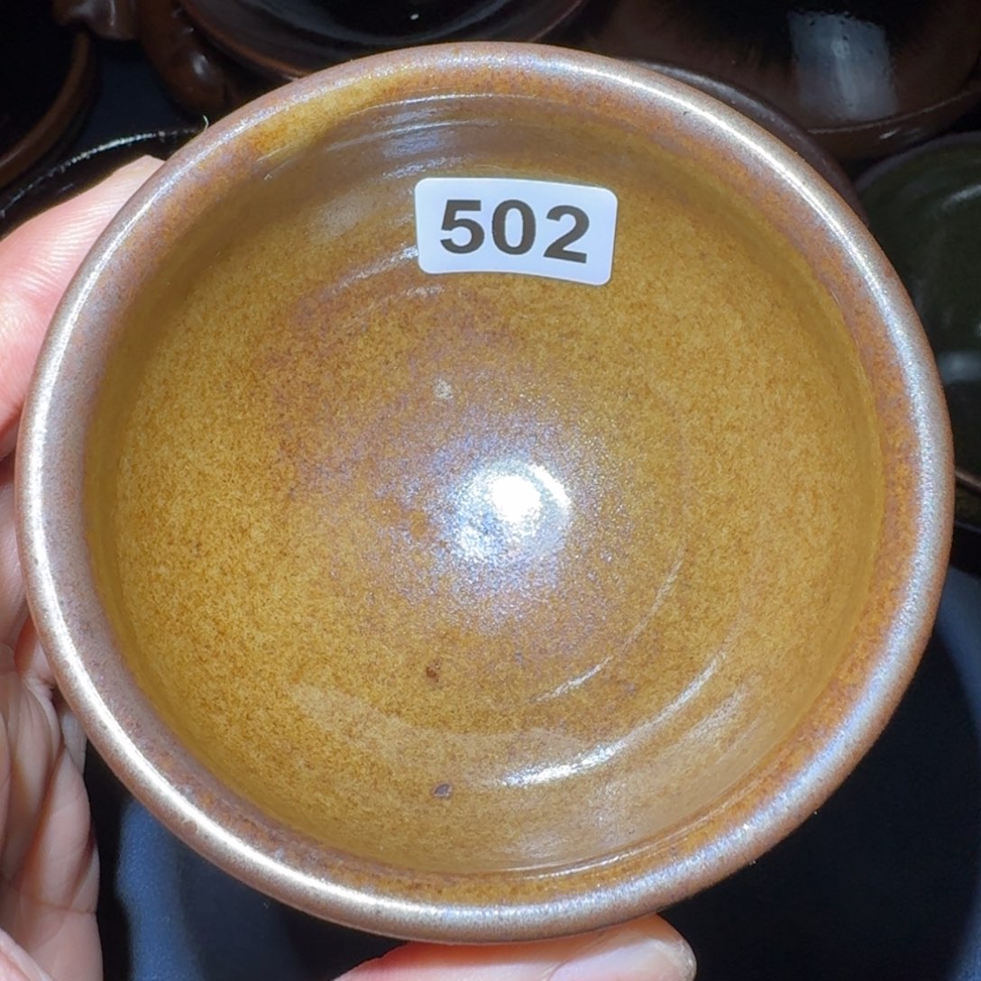 小雨茶盏手工柴烧，
