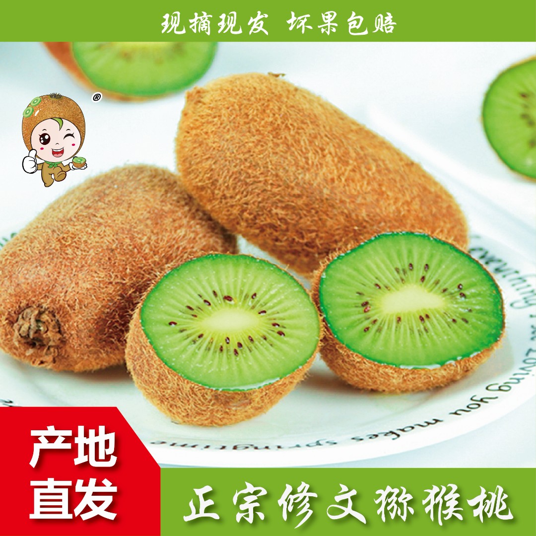 【达人专享】贵州修文猕猴桃当季新鲜水果绿心奇异果香甜非陕西翠香