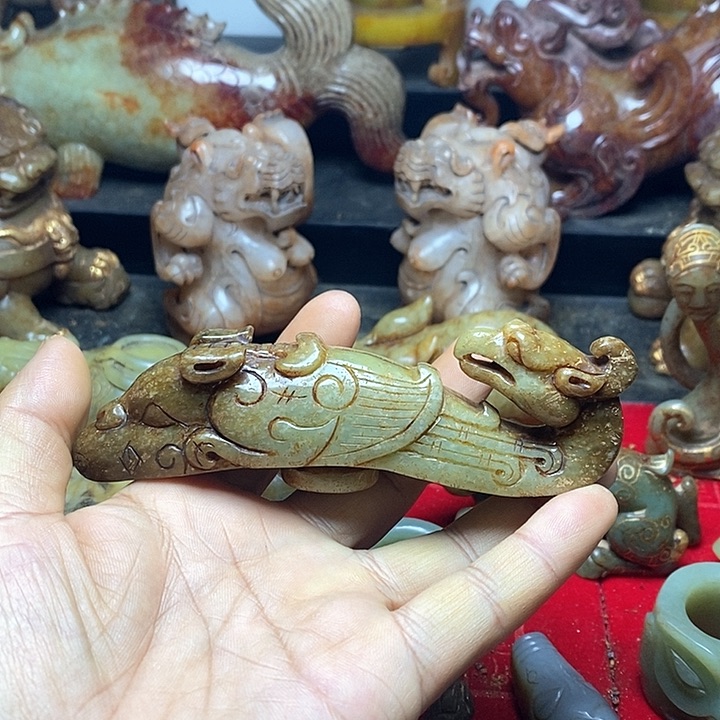 和田玉挂件未镶嵌