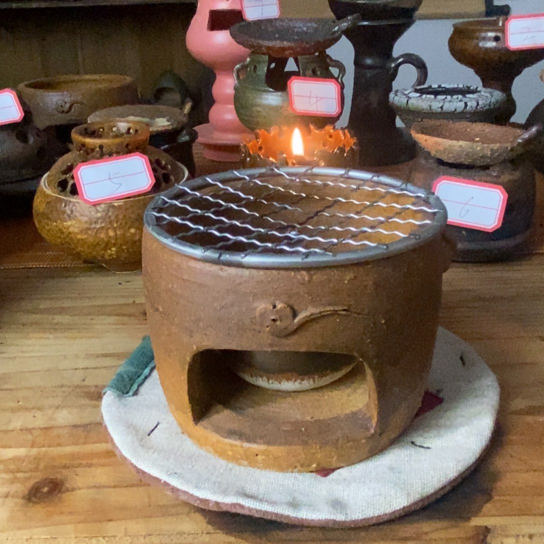 景德镇陶瓷艺术温茶炉原创