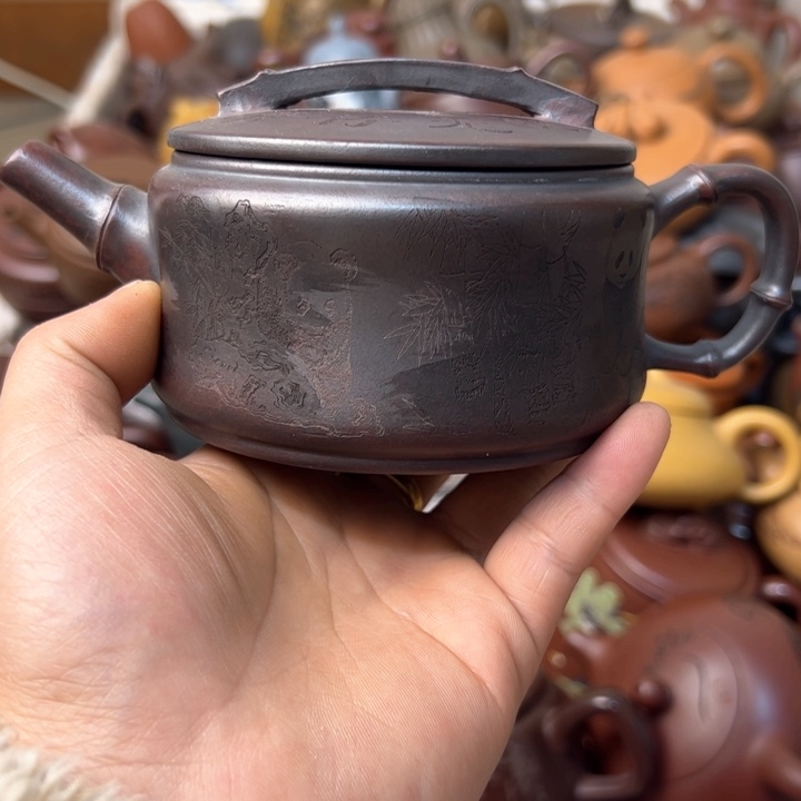 紫砂茶壶紫砂壶微瑕疵