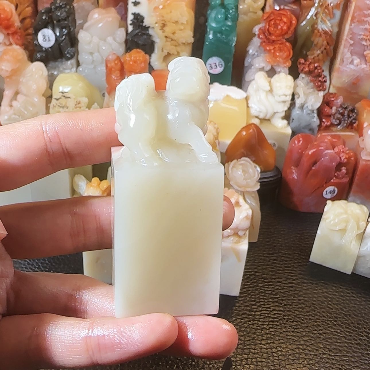 【闪购商品】寿山石印石为**刻寿山石印章