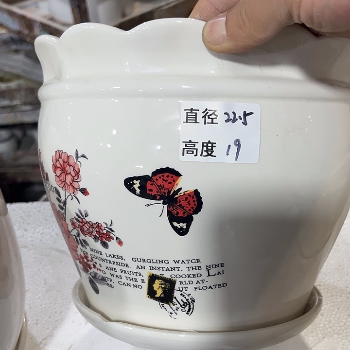 多肉绿植陶瓷花盆