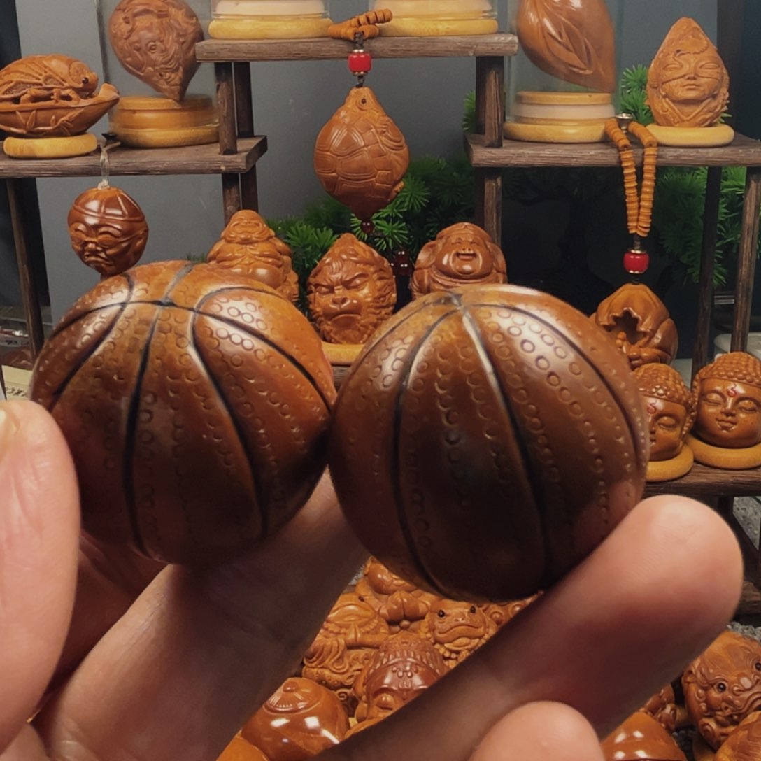 橄榄核手串/手链桀**驯篮球