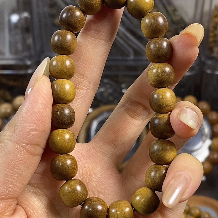 檀香木迈索尔老山檀9/10横纹黑肉