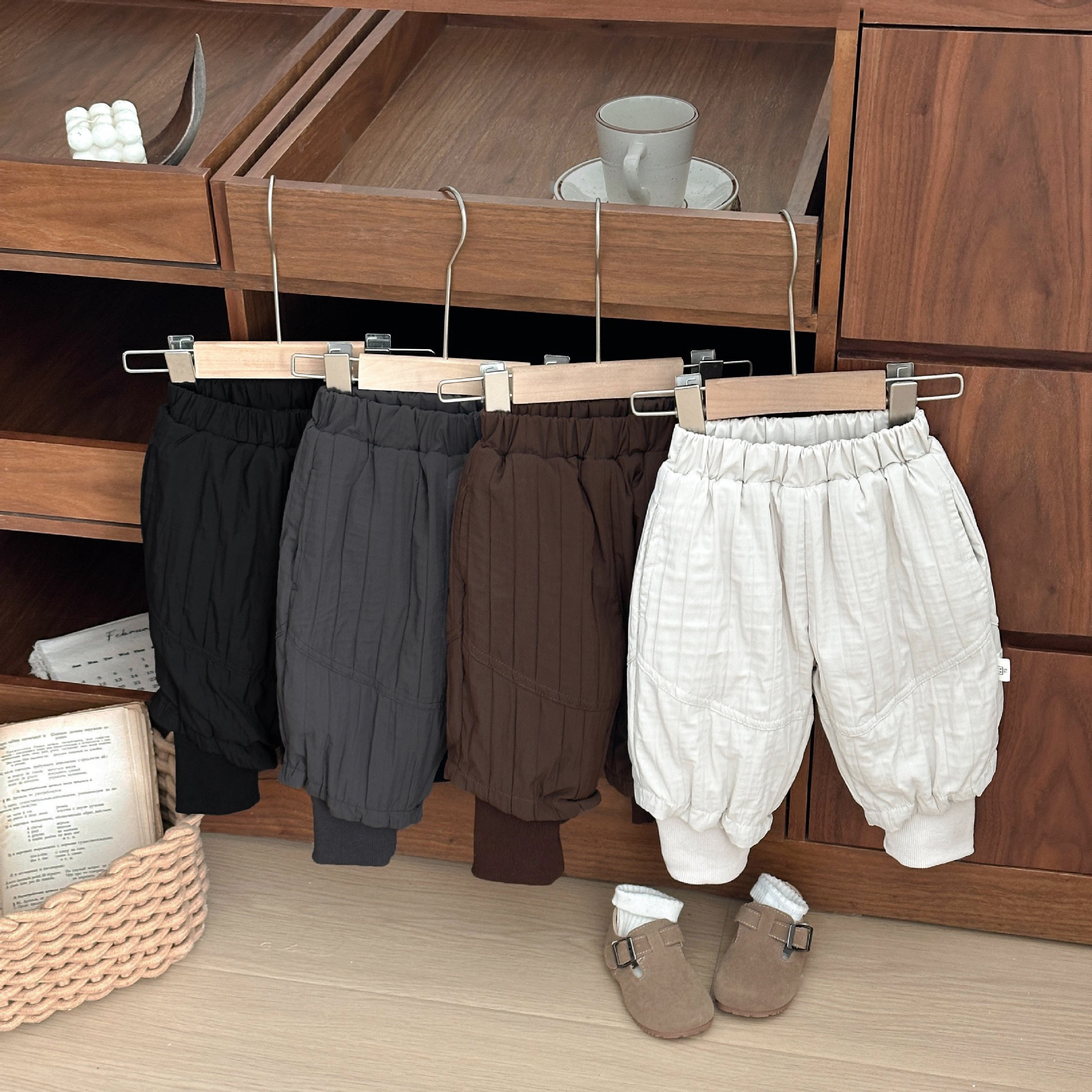 男童冬季棉裤外穿一条过冬洋气时髦冬季婴儿女宝宝冬款加厚束脚裤