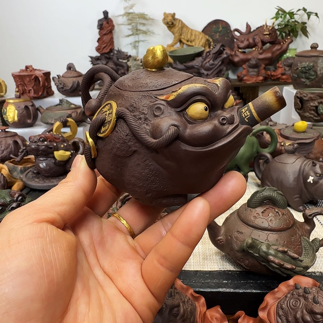 紫砂茶壶万****V日进斗金