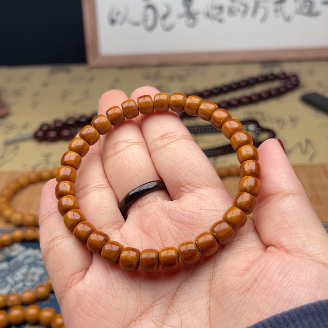 紫金鼠手串实心老型7➕