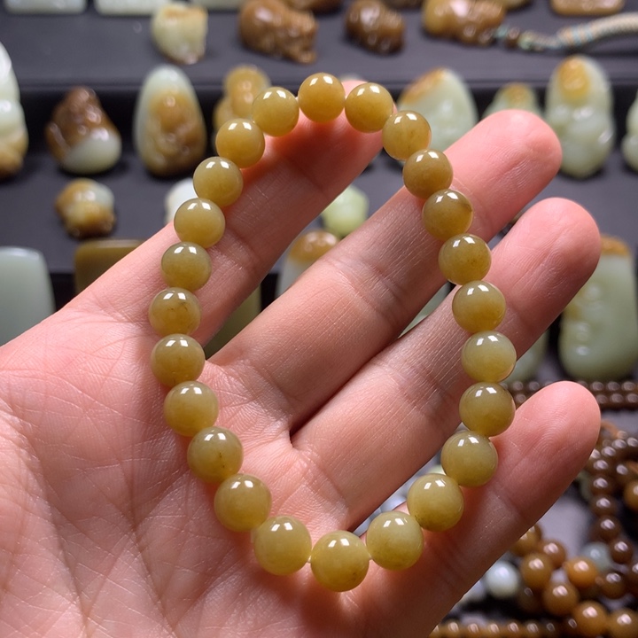 和田玉（糖玉）未镶嵌手串