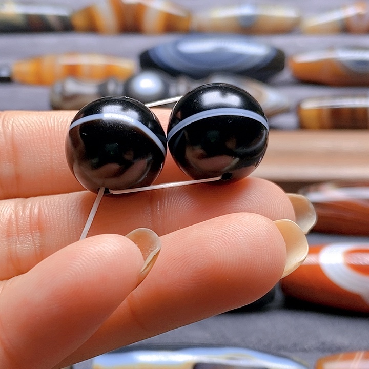 玛瑙/玉髓未镶嵌吊坠(不含链)