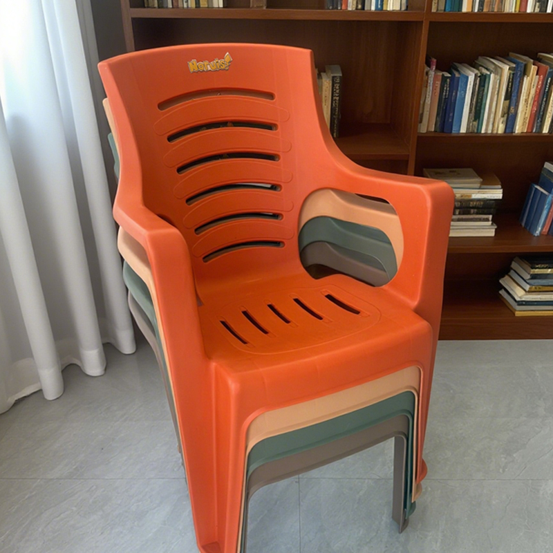 【直播】买一送一椅子摇椅餐椅休闲椅凳子塑胶椅餐桌椅靠背椅