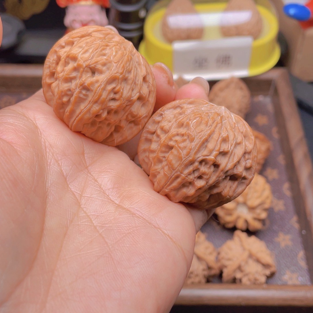 文玩核桃吊坠磨盘40