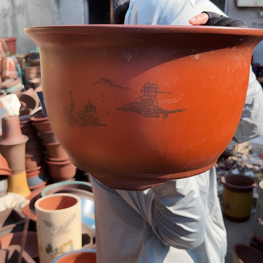 30紫气东来花盆花盆