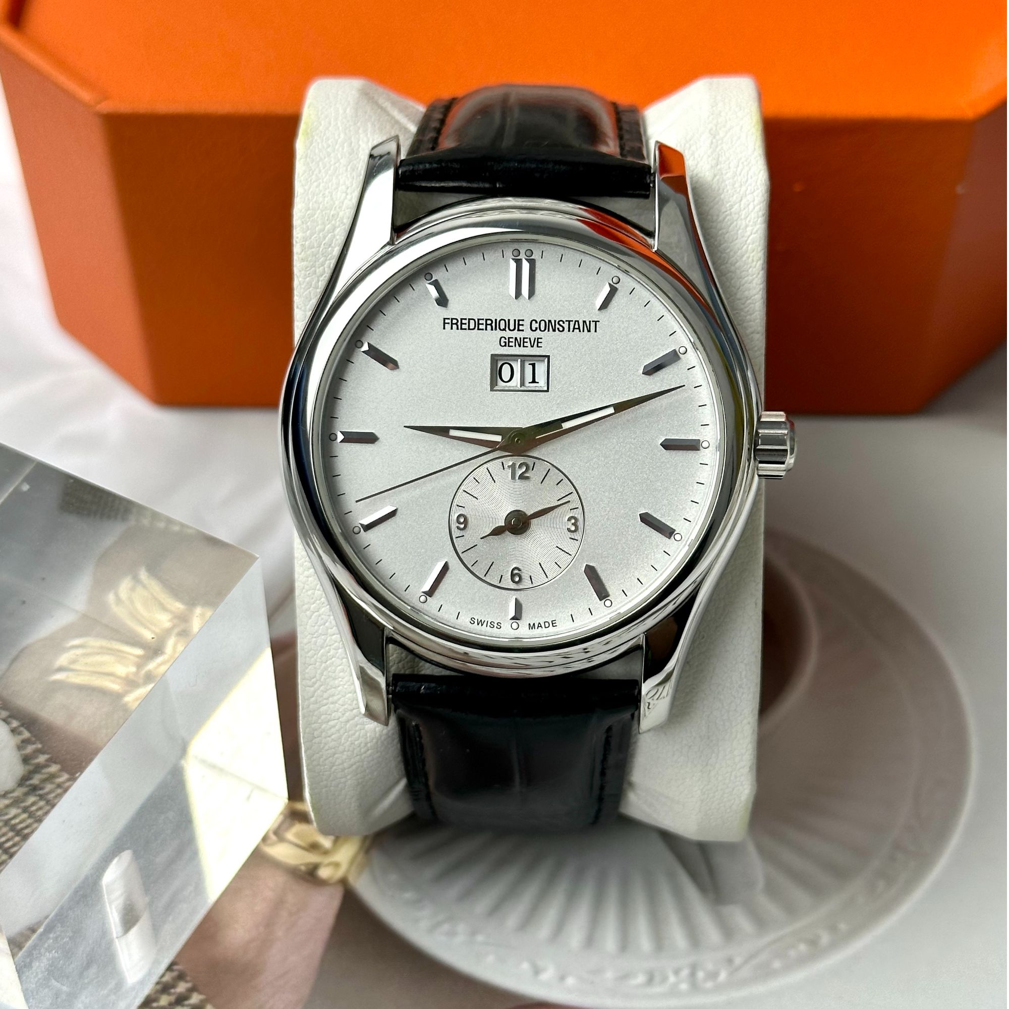 95新 FREDERIQUE CONSTANT/康斯登 赛艇系列 自动 43MM 公价18800