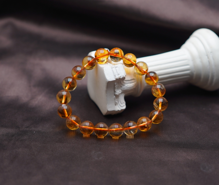 黄水晶手串10+ G021923