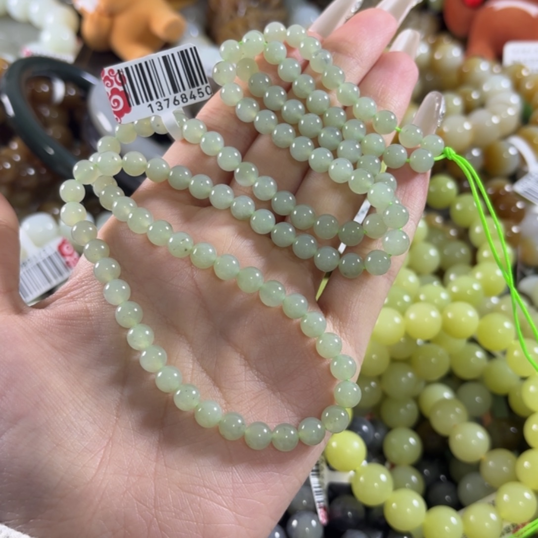 和田玉未镶嵌手链39