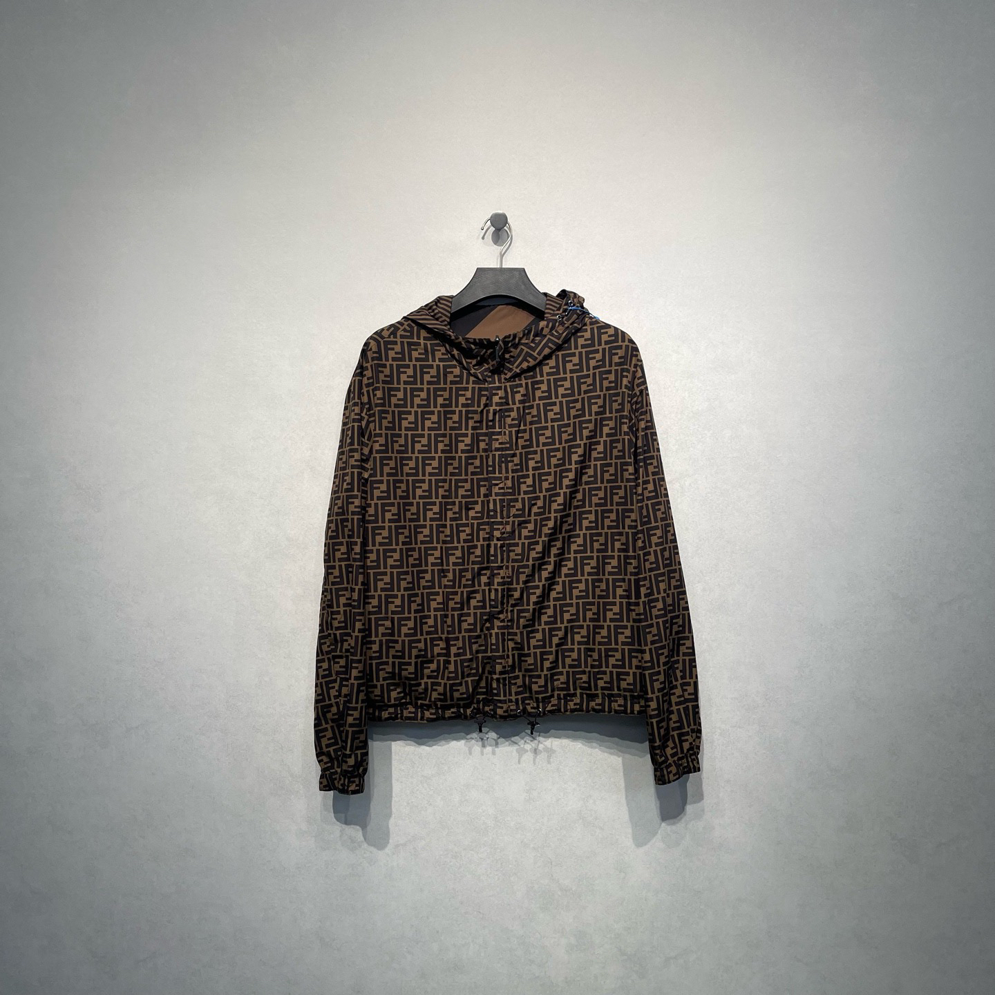 95新 FENDI/芬迪 双F老花满印双面穿外套/56码/DY216585