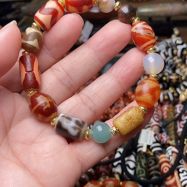 玛瑙/玉髓未镶嵌手链