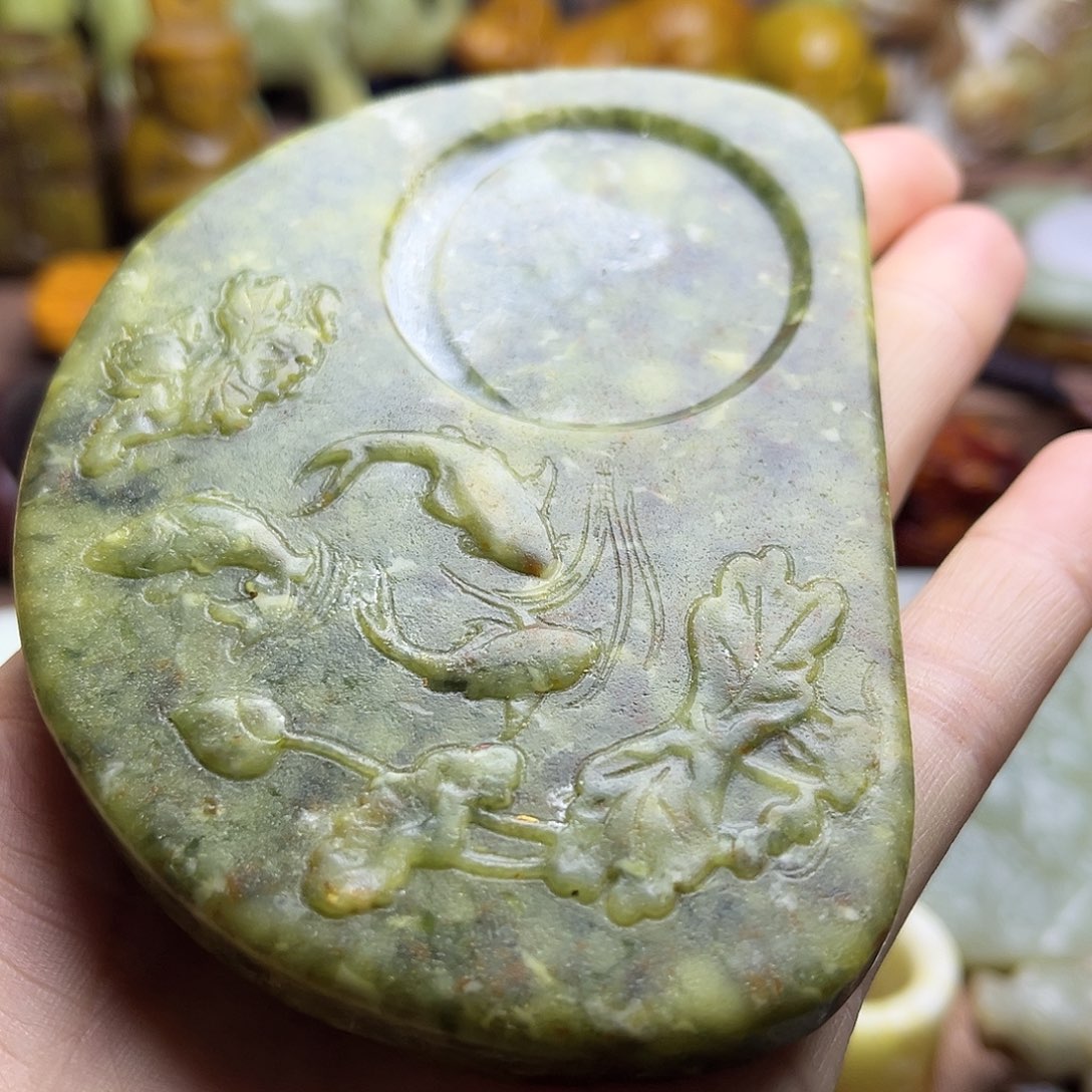 白玉菩提吊坠35。。