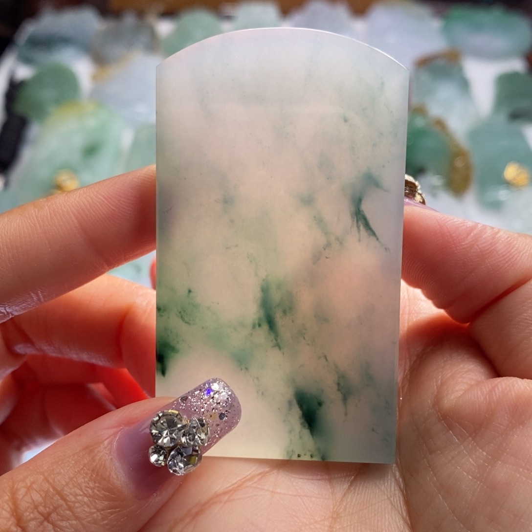 定制翡翠未镶嵌A***n天然翡翠