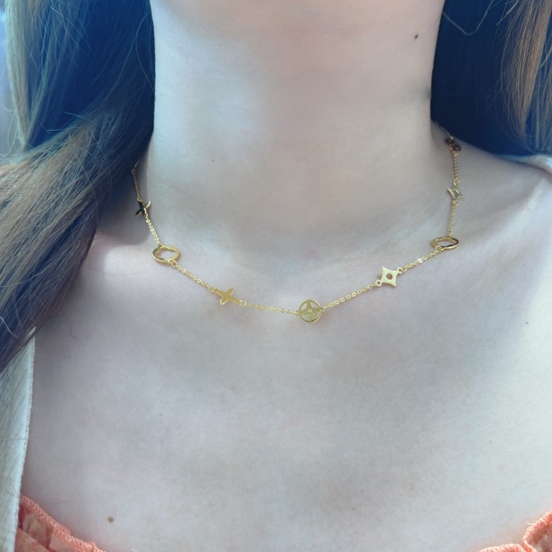 【聚鑫黄金】足金999 老花套链