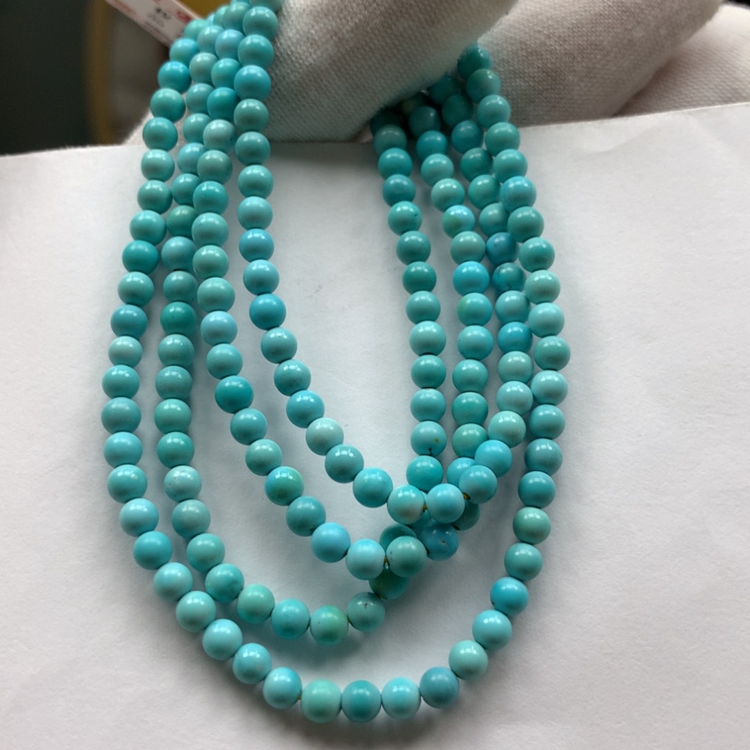 绿松石长链未镶嵌