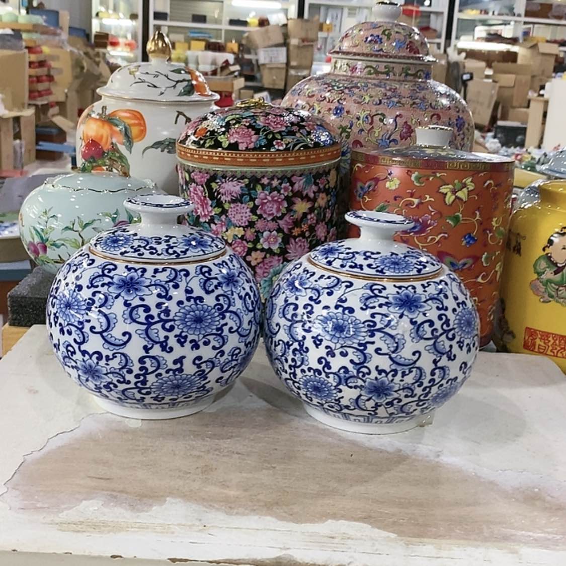 【闪购商品】罐茶叶罐陶瓷茶叶罐