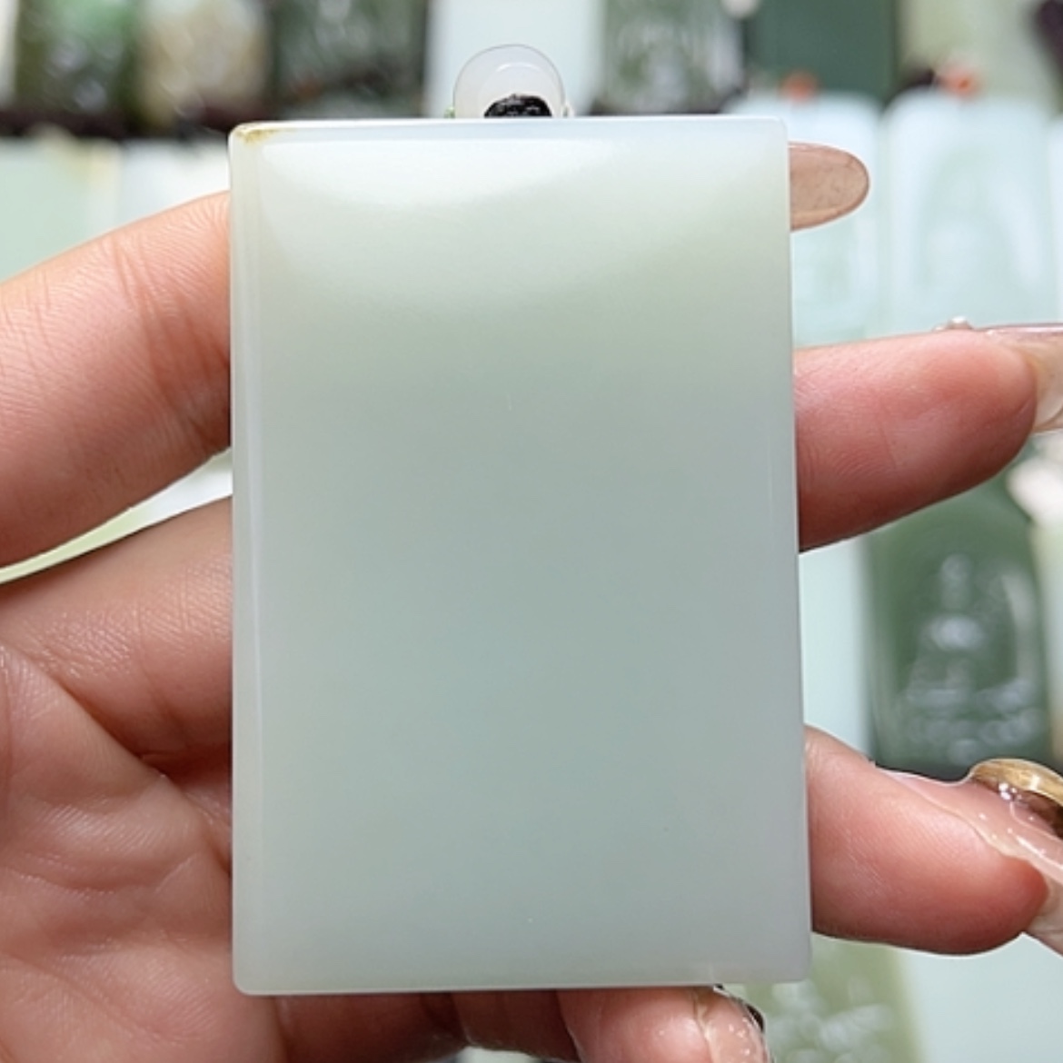 【闪购商品】和田玉（糖玉）颈饰未镶嵌小*