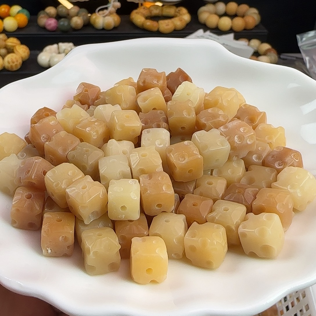 菩提根/象牙果吊坠卡11奶酪100颗批发