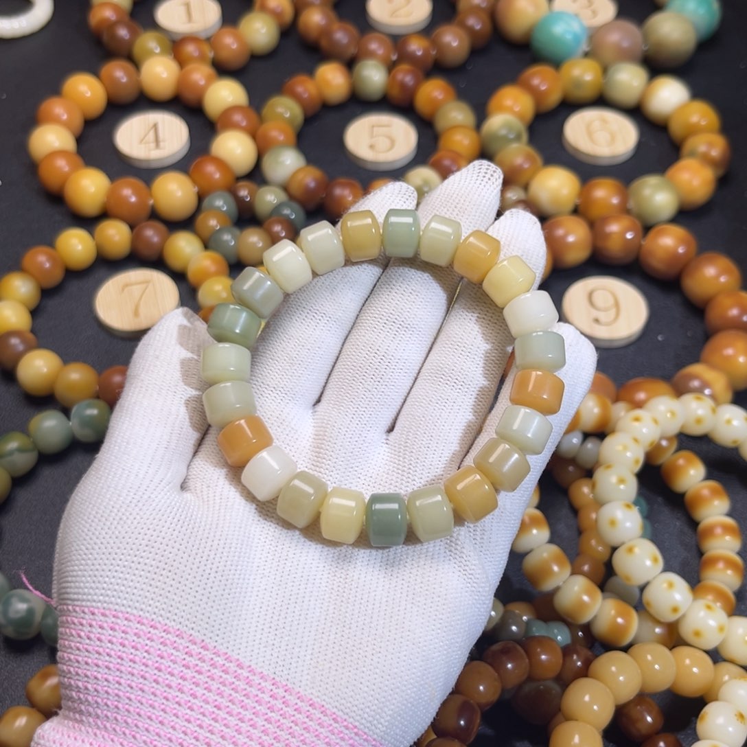 菩提根/象牙果吊坠金轮028