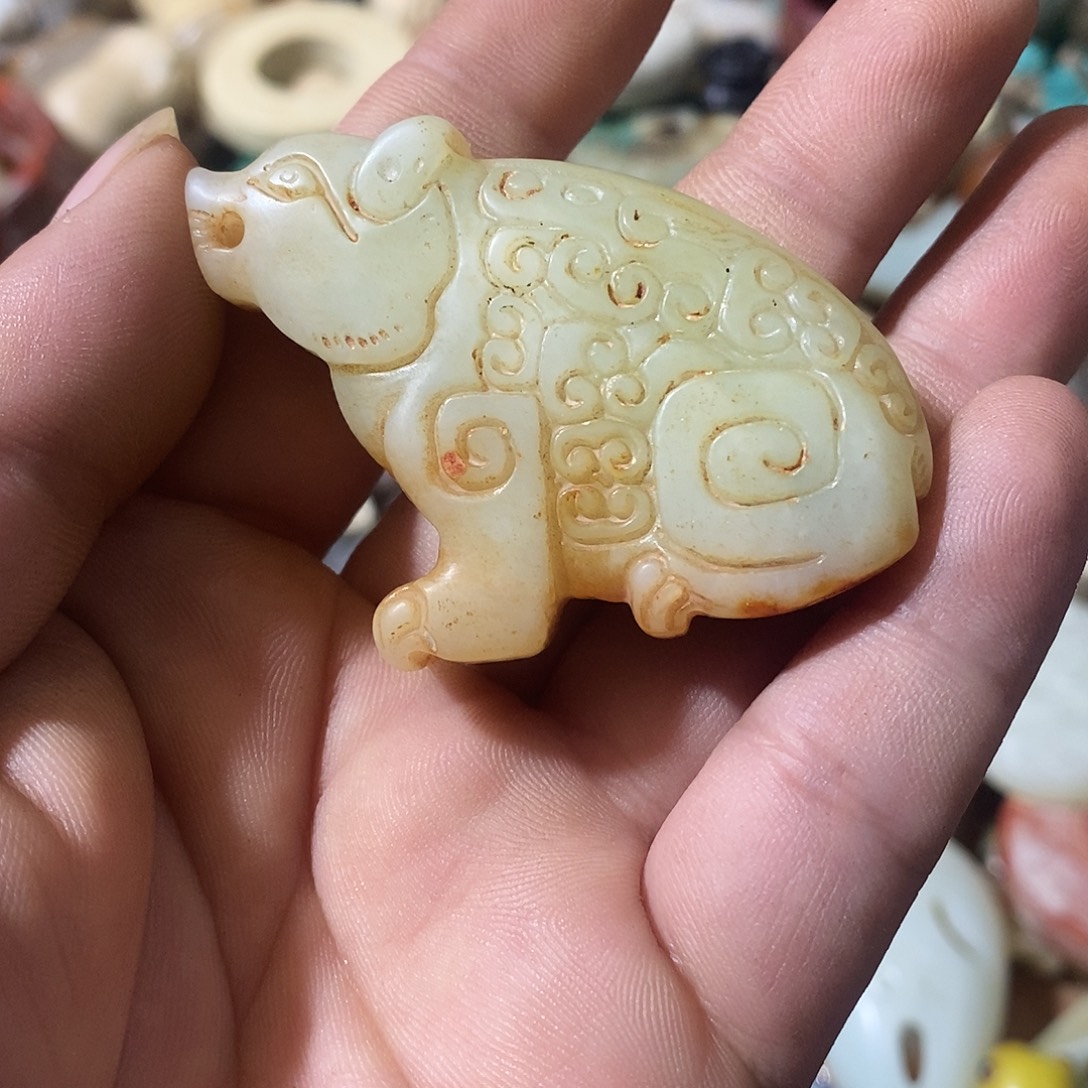 和田玉（糖玉）未镶嵌挂件