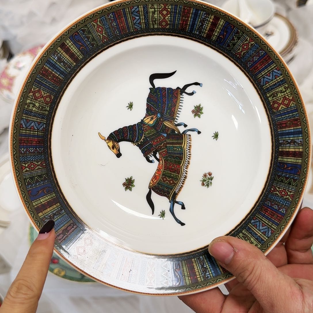 搪瓷陶瓷餐具骨瓷高温陶瓷家用