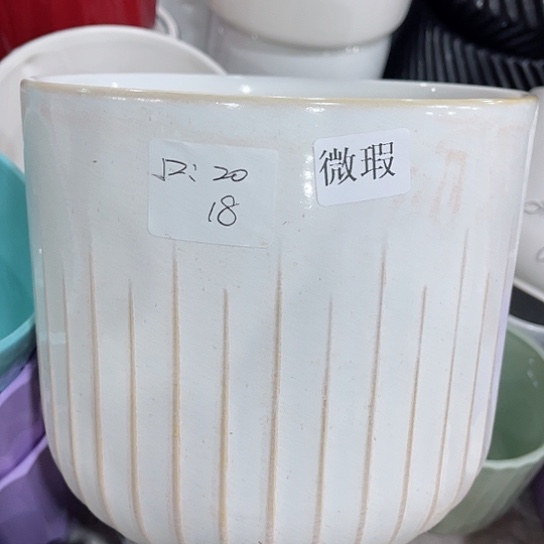 多肉绿植陶瓷花盆9:9包邮，有孔