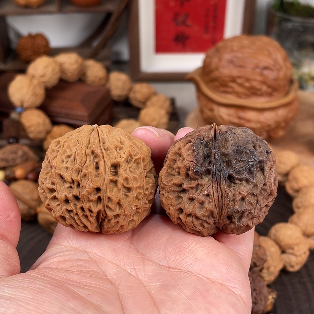 文玩核桃把件火树银花 41