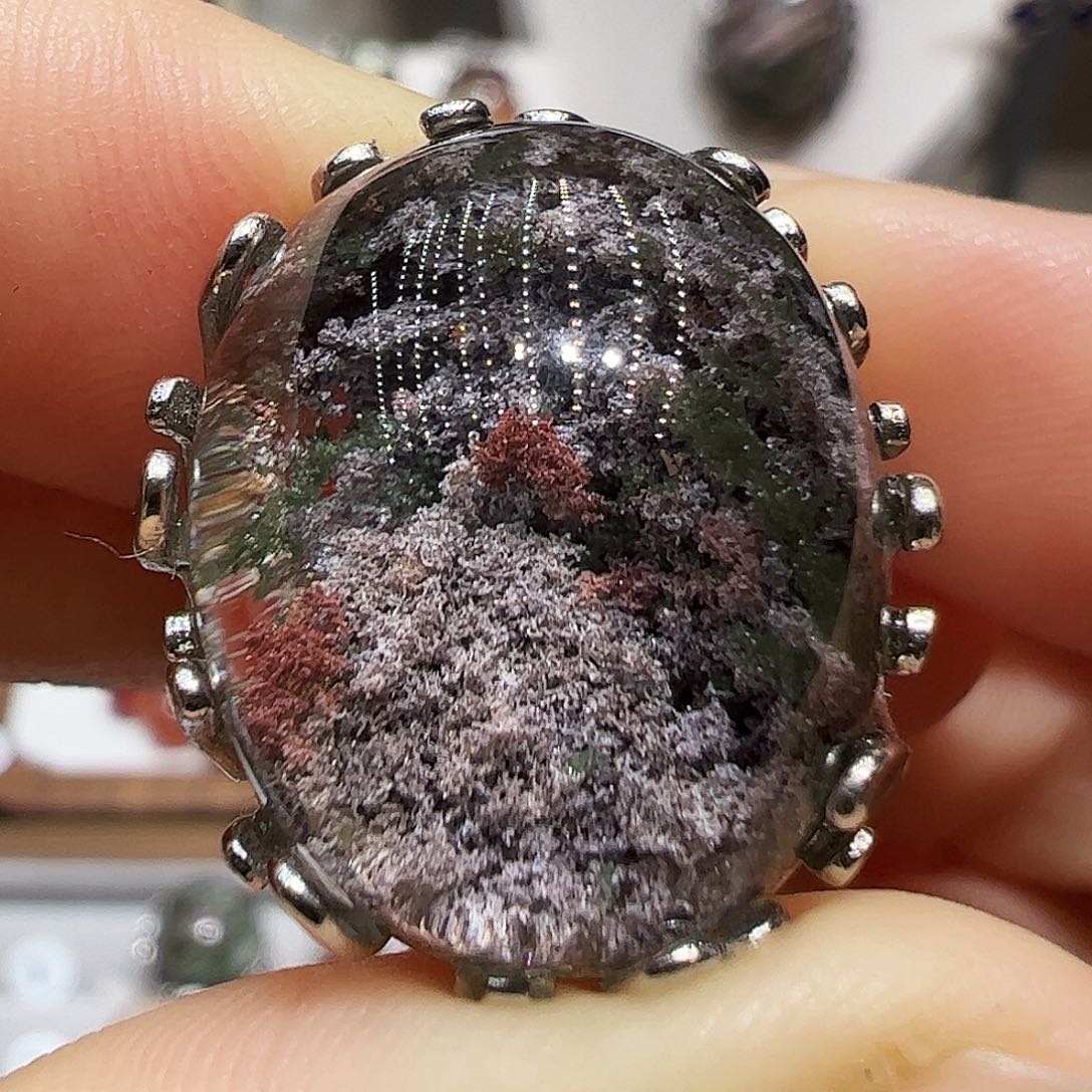 珠宝半成品水晶银S925镶嵌