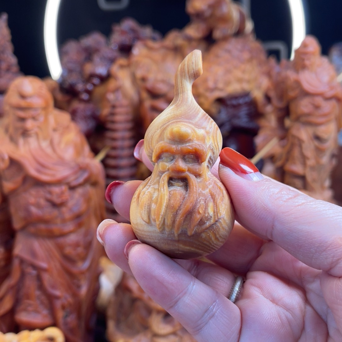 松木（琥珀木）其他瑕寿星葫芦