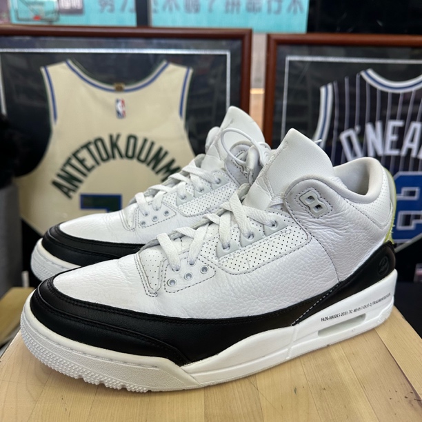 44码/aj3 藤原浩/54467/篮球鞋/原盒/DA3595-100