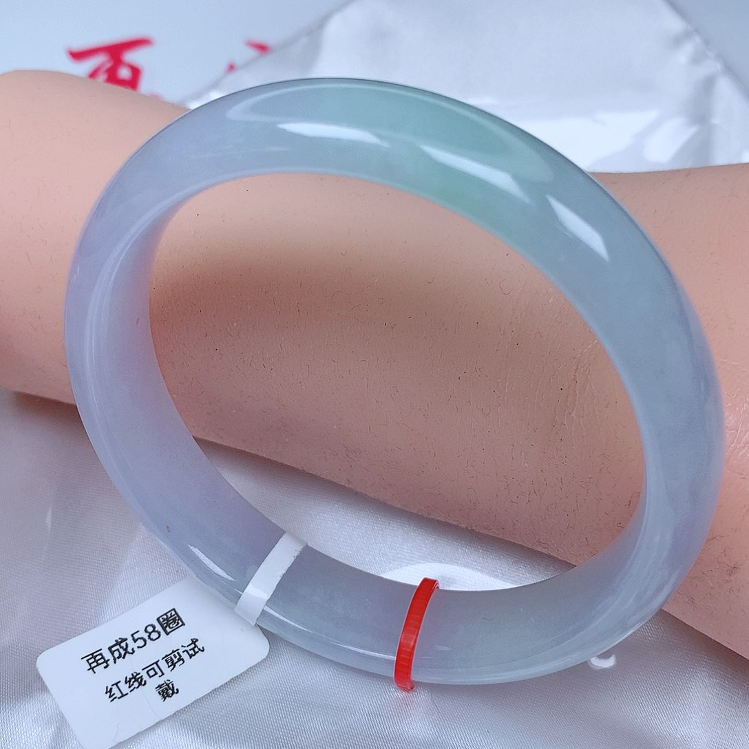【闪购商品】翡翠未镶嵌手镯，58