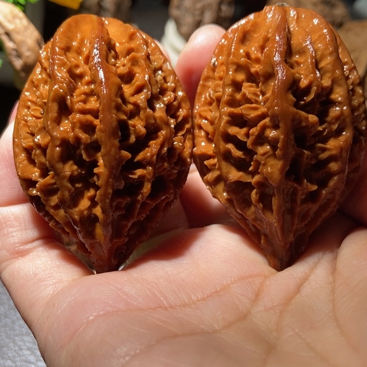 把件文玩核桃东北楸子小雪226