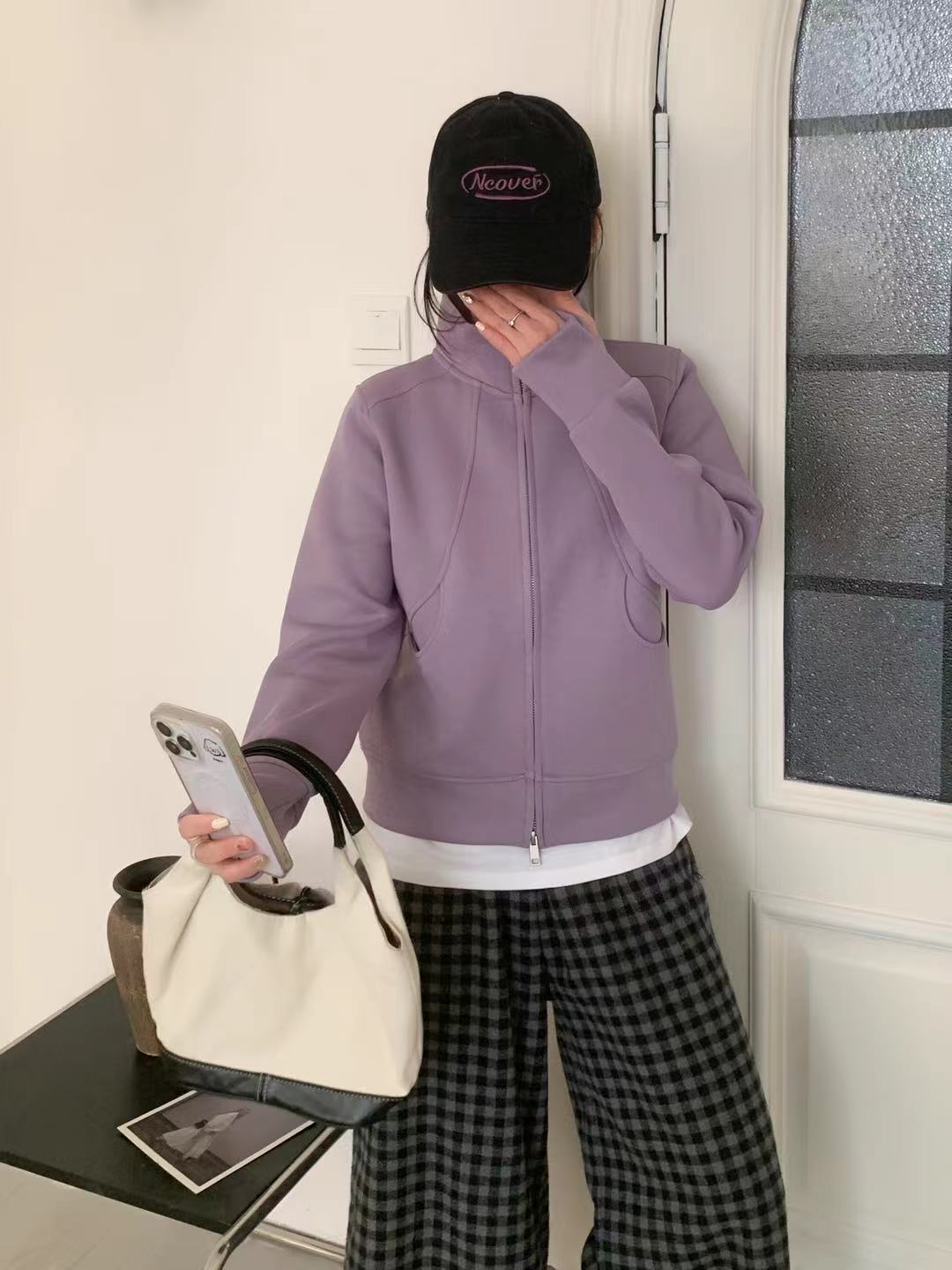 【叶子好物】CH121女士云柔空气层外套